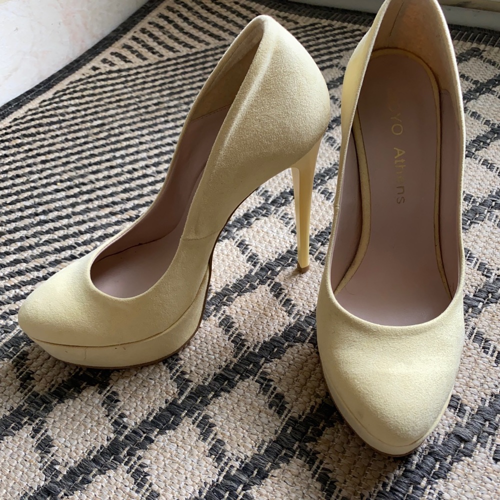 Handmade designer Moyo platform pumps never worn - Picture 7 of 14